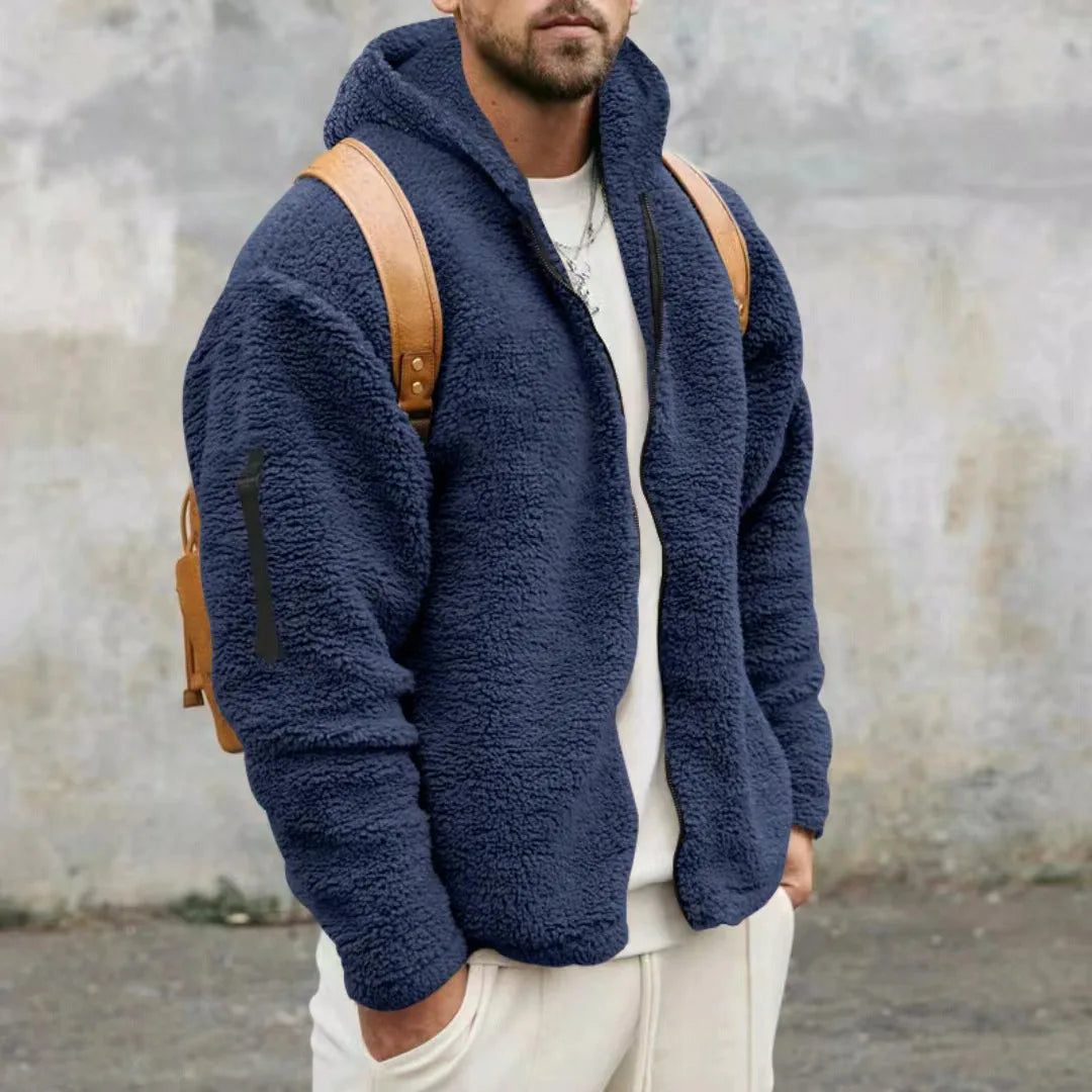 Heavy Winter Jacket in Fleece