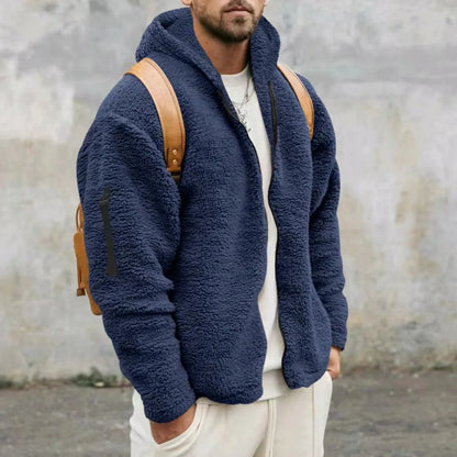 Heavy Winter Jacket in Fleece