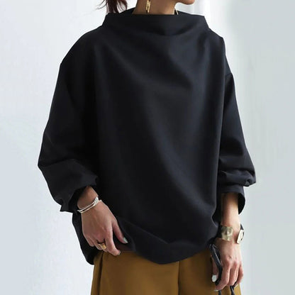 Chic Oversized Turtleneck Sweater