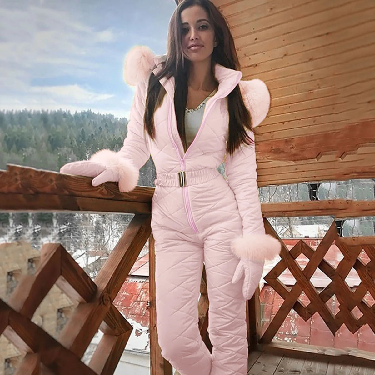 Women's Elegant Winter Jumpsuit