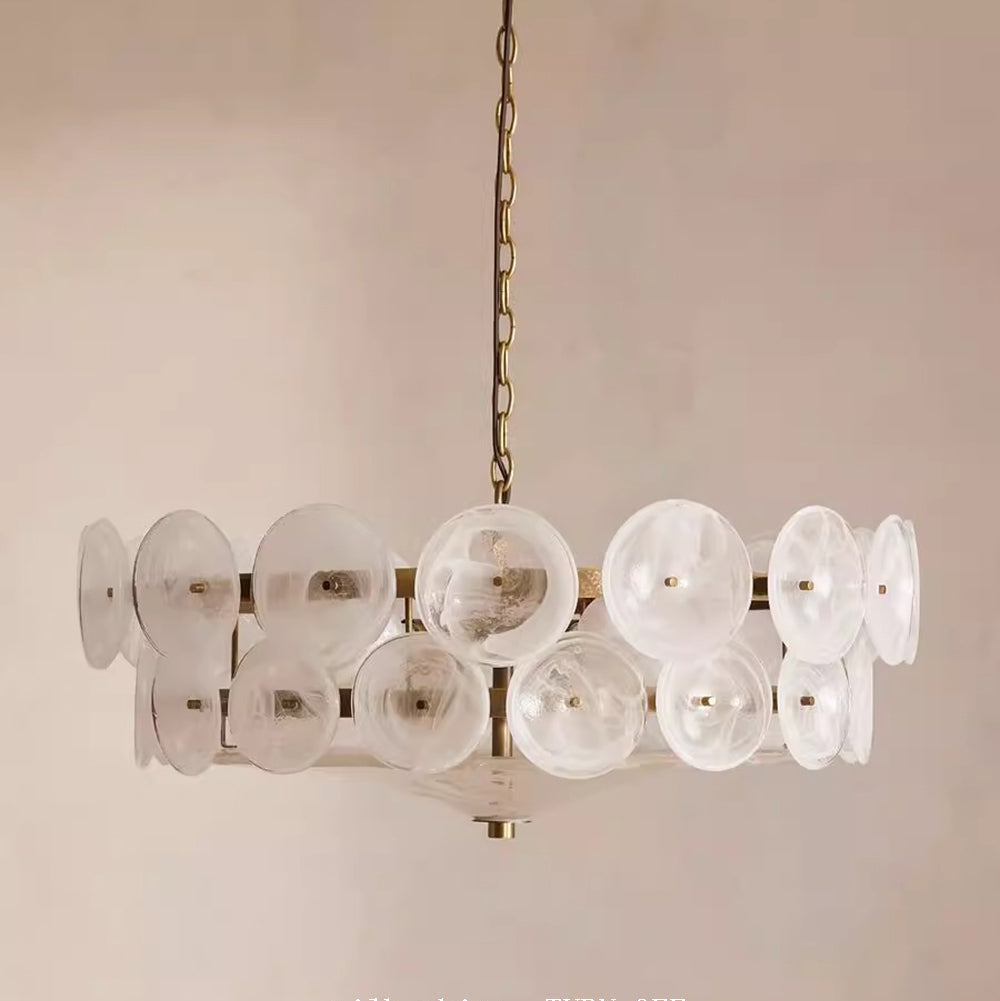 Kiki's Way | Clara Coloured Glass Chandelier – Chain Pendant, E14