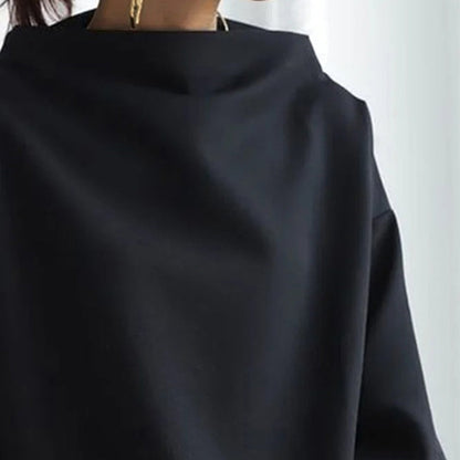 Chic Oversized Turtleneck Sweater