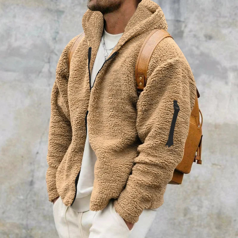 Heavy Winter Jacket in Fleece