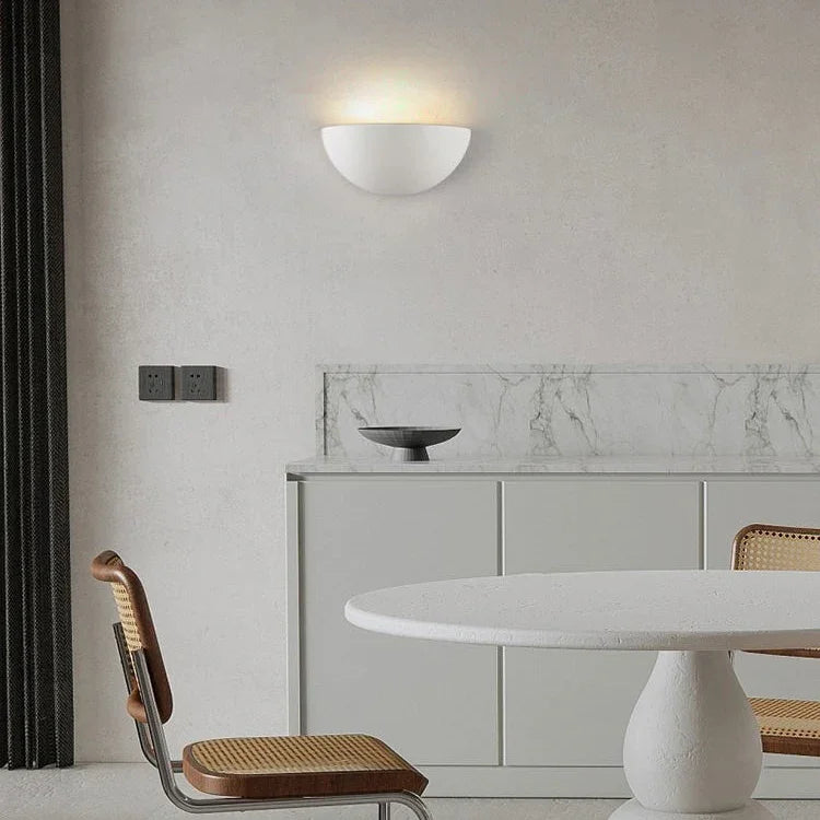 Kiki's Way | Aurelie Gypsum Wall Light – Plaster White, E27