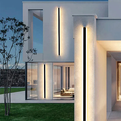 Kiki's Way | Adriel Strip Wall Light – Slim Iron Profile, IP65