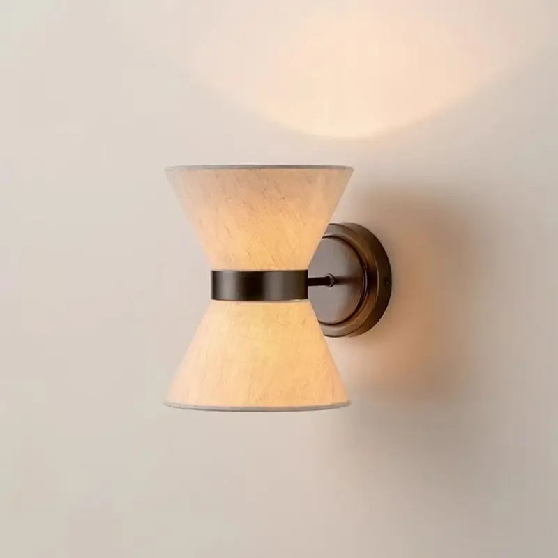 Kiki's Way | Analiza Fabric Wall Light – Iron Frame, G9