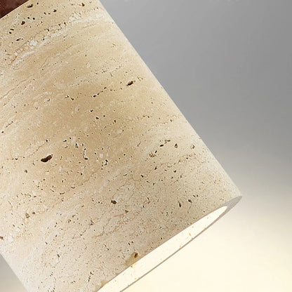 Kiki's Way | Janette Travertine Pendant Light – Cord Hung