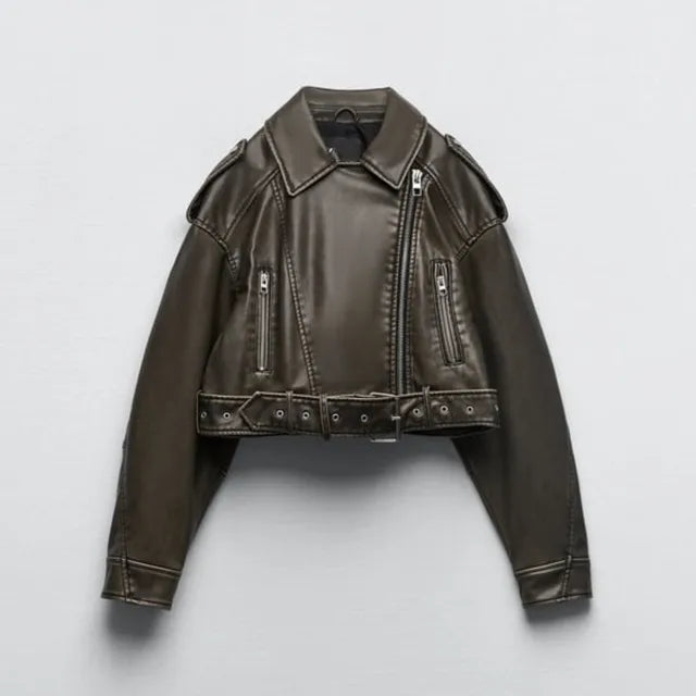 Modern Short Biker Jacket