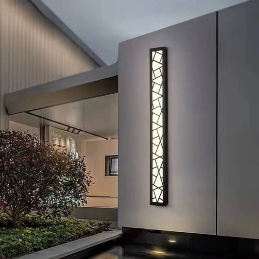 Kiki's Way | Advika Steel Wall Light – Brushed Finish, IP65