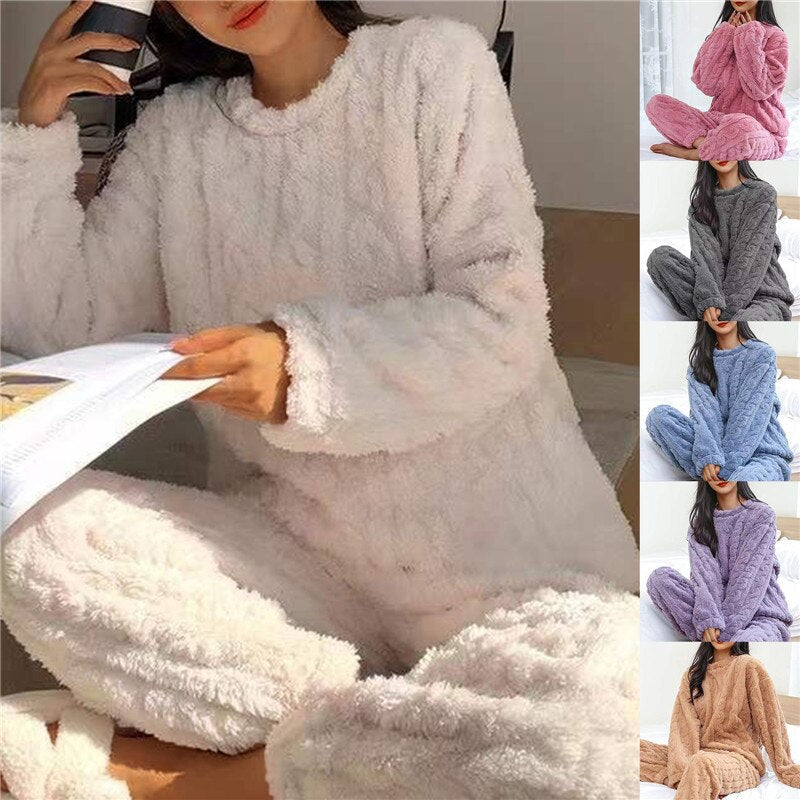Cozy Fleece Pajama Set