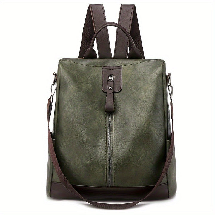 Women's Anti-Theft Vegan Backpack - Anti-Theft City Backpack