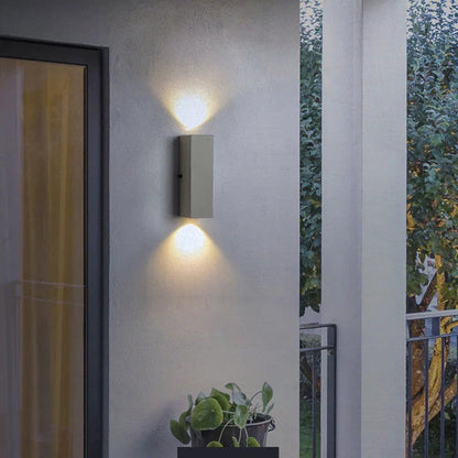 Kiki's Way | Alessia Cement Wall Light – Single or Dual Head, IP65