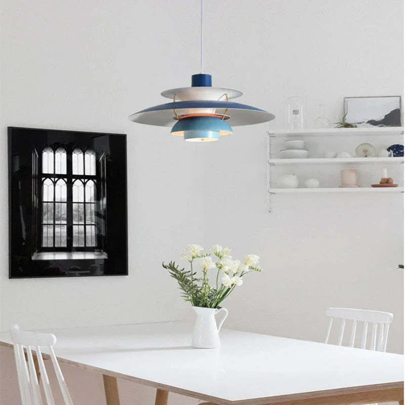 Kiki's Way | Fanciulla Metal Pendant Light – Tiered Shade, E27