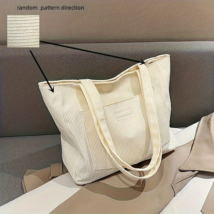 Women's Elegant Corduroy Bag