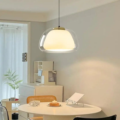 Kiki's Way | Soho Glass Dome Pendant Light – Clear or Amber, E27
