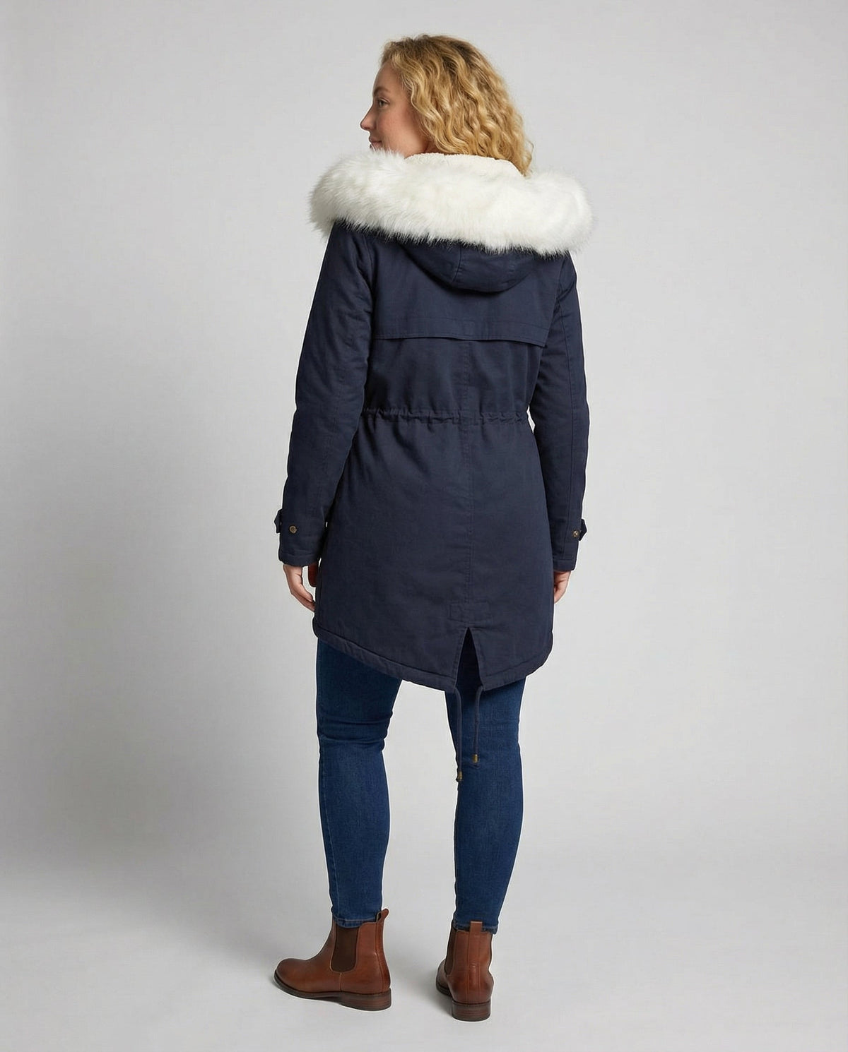 Warm Winter Jacket for Women, Mid-Length