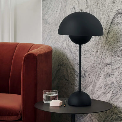 Kiki's Way | Adele Metal Table Lamp – Classic Dome Shade