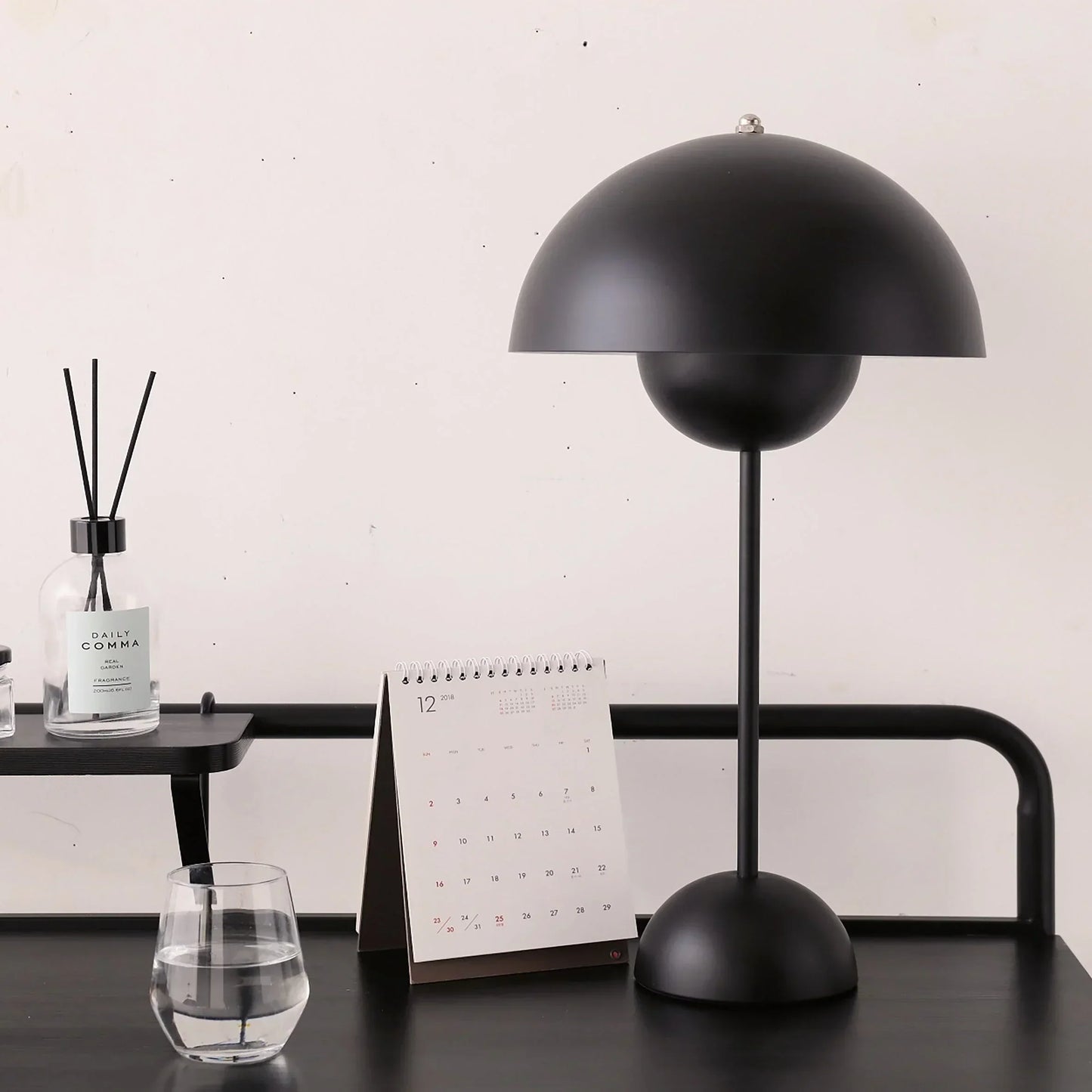 Kiki's Way | Adele Metal Table Lamp – Classic Dome Shade