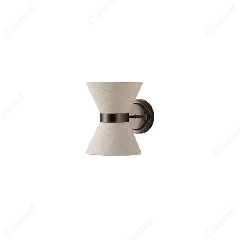 Kiki's Way | Analiza Fabric Wall Light – Iron Frame, G9