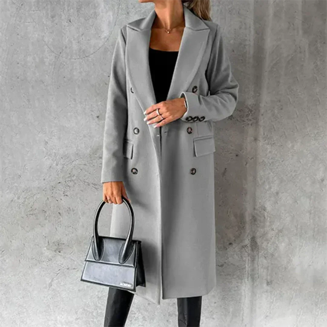 Women's Warm Winter Trench Coat