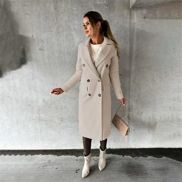 Women's Warm Winter Trench Coat