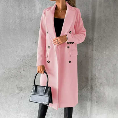 Women's Warm Winter Trench Coat