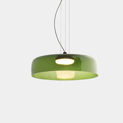 Kiki's Way | Glasstråle Glass Pendant Light – Orange, Green or Grey