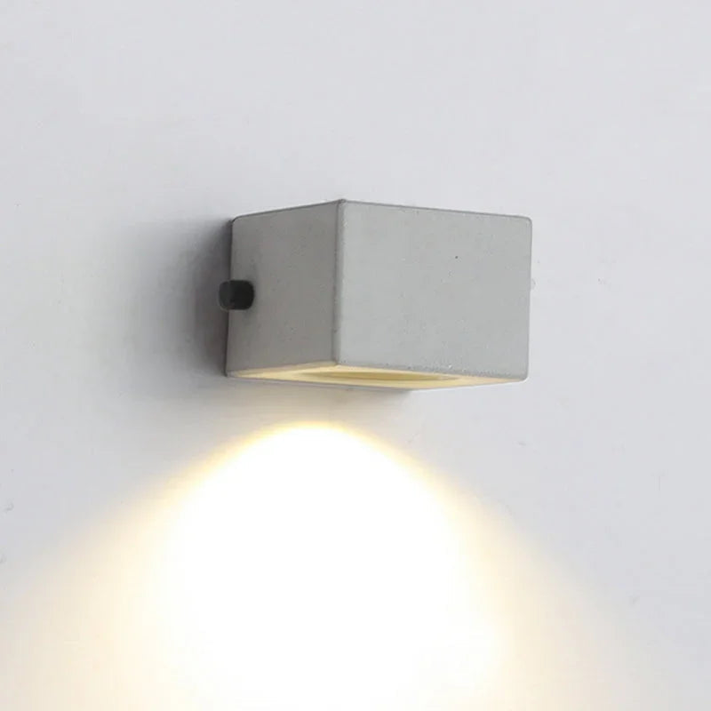Kiki's Way | Alessia Cement Wall Light – Single or Dual Head, IP65