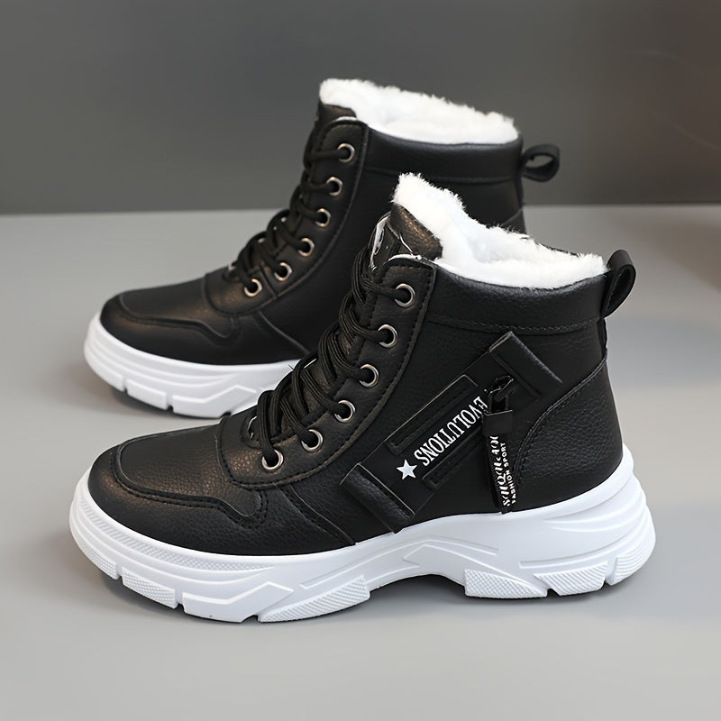 Winter Thermal Boots with Fleece Lining