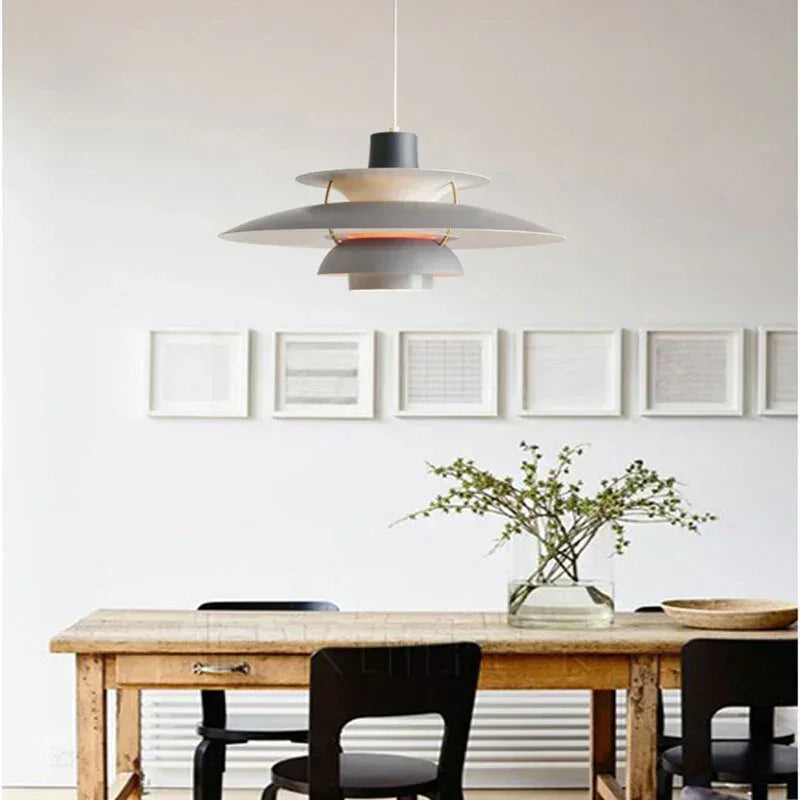 Kiki's Way | Fanciulla Metal Pendant Light – Tiered Shade, E27
