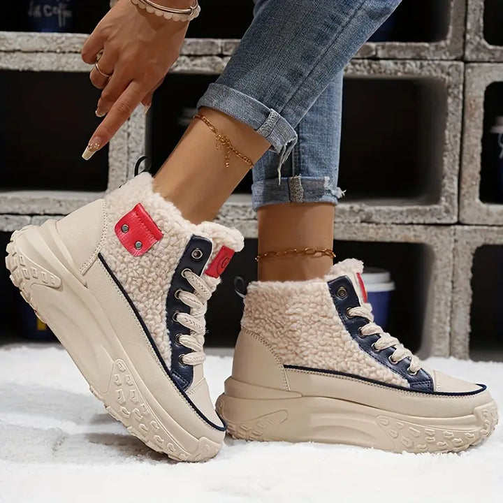Velvet Snow Boots