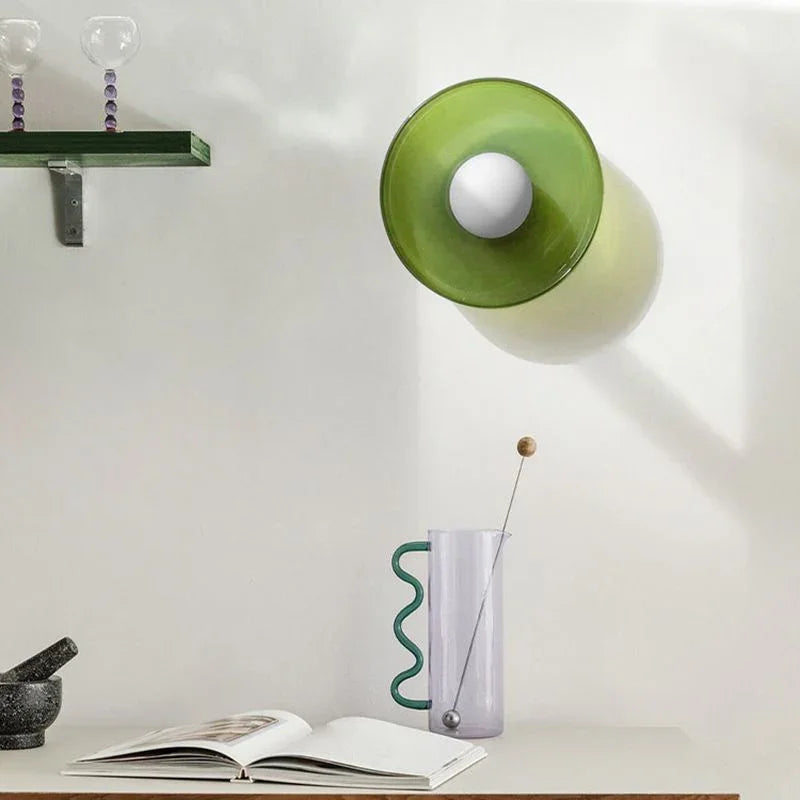 Kiki's Way | Newtown Round Ceiling Light – Glass, G9