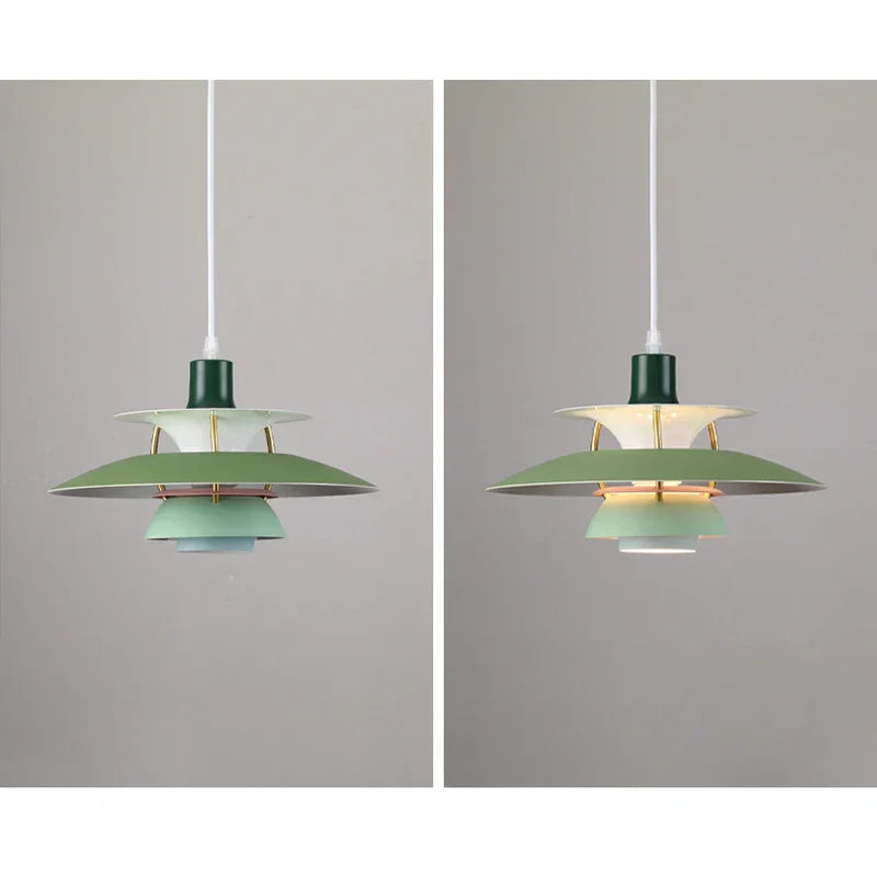 Kiki's Way | Fanciulla Metal Pendant Light – Tiered Shade, E27