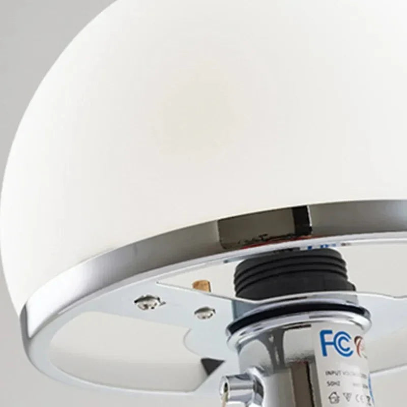 Kiki's Way | Bauhaus Globa Table Lamp – Frosted Glass Ball