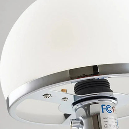 Kiki's Way | Bauhaus Globa Table Lamp – Frosted Glass Ball
