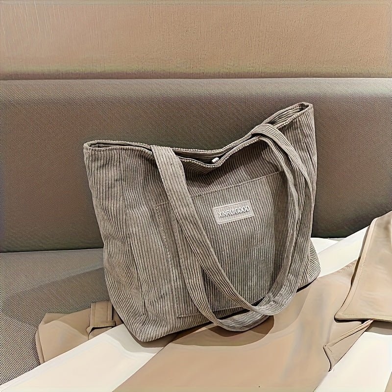 Women's Elegant Corduroy Bag