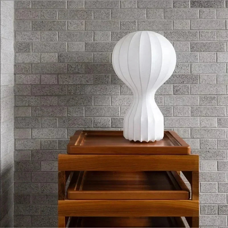 Kiki's Way | Andon Balloon Table Lamp – Chrome-Finished Iron