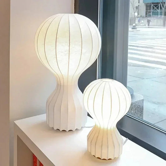 Kiki's Way | Andon Balloon Table Lamp – Chrome-Finished Iron