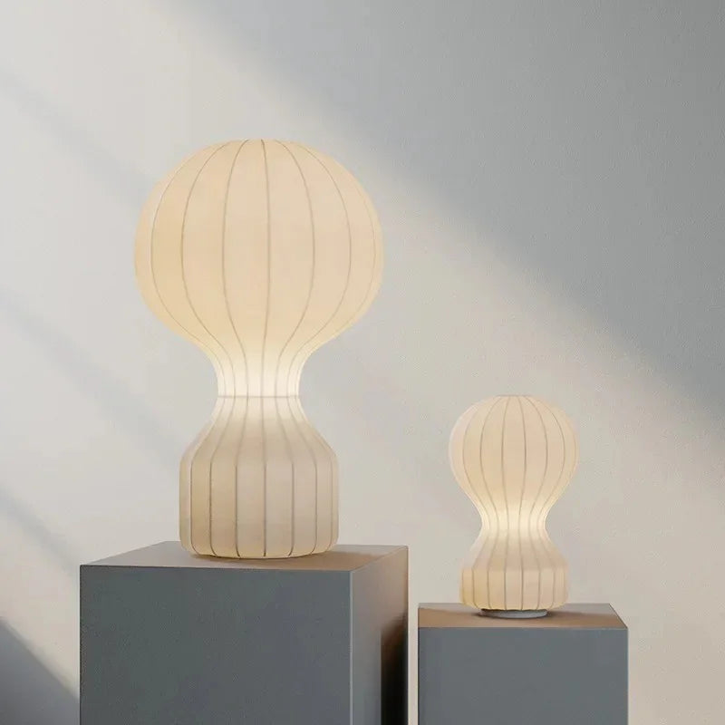 Kiki's Way | Andon Balloon Table Lamp – Chrome-Finished Iron