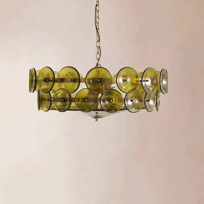 Kiki's Way | Clara Coloured Glass Chandelier – Chain Pendant, E14