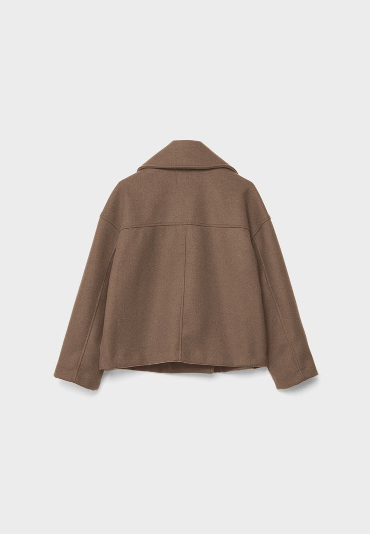 Women's Short Oversized Coat Autumn Transitional