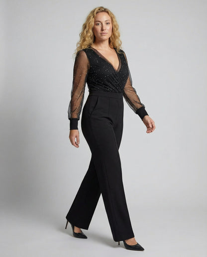 Women's Casual Jumpsuit in Solid Design for Everyday & Leisure