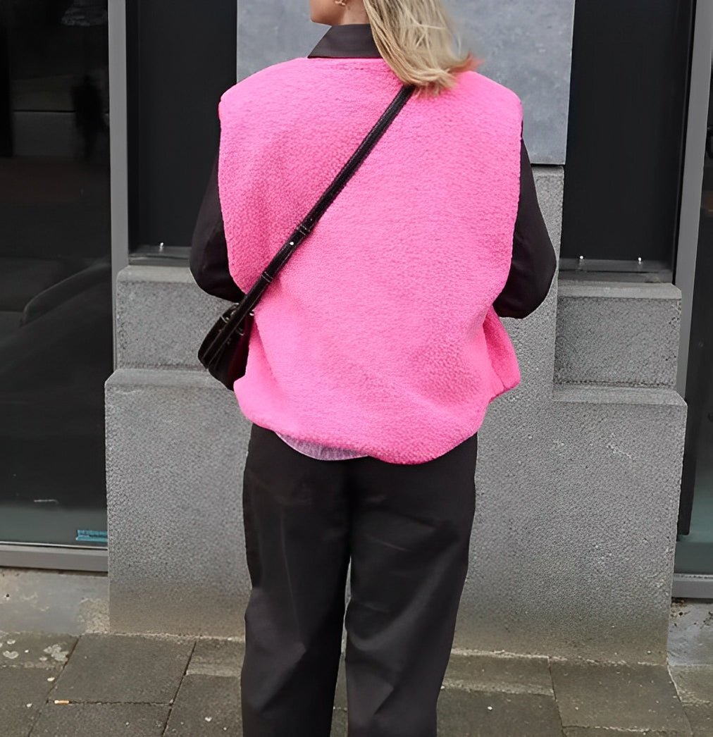 Women's Vest with Simple Button Closure