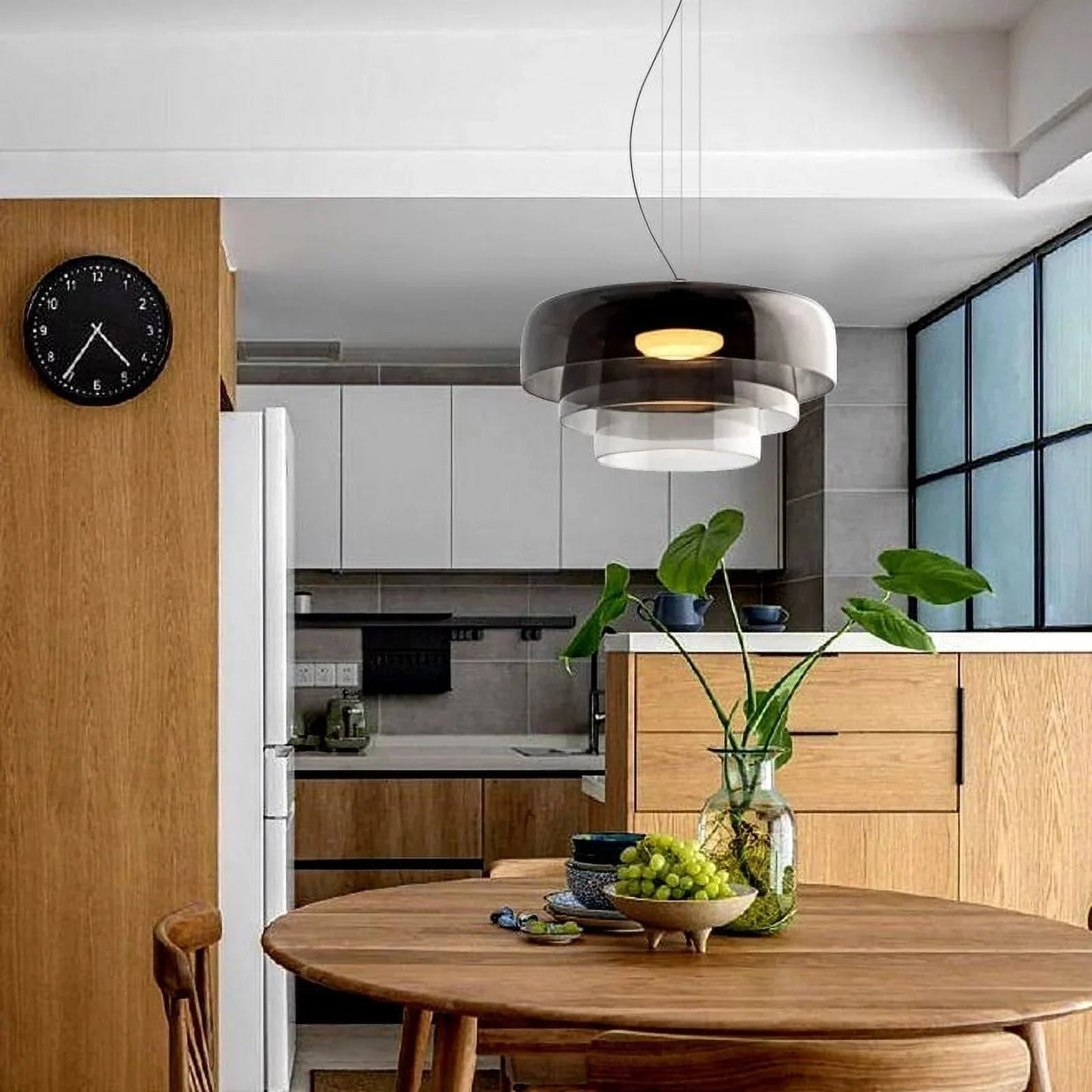 Kiki's Way | Glasstråle Glass Pendant Light – Orange, Green or Grey