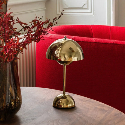 Kiki's Way | Adele Metal Table Lamp – Classic Dome Shade