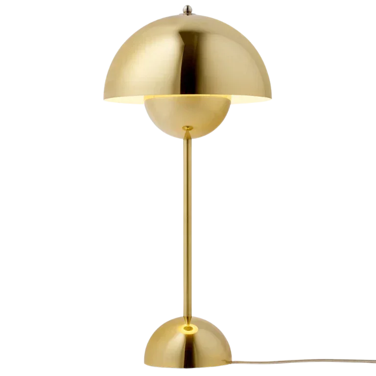 Kiki's Way | Adele Metal Table Lamp – Classic Dome Shade