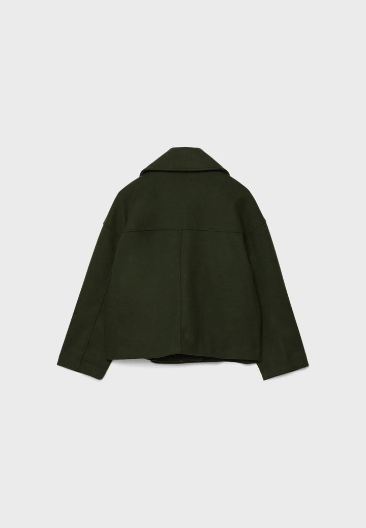 Women's Short Oversized Coat Autumn Transitional