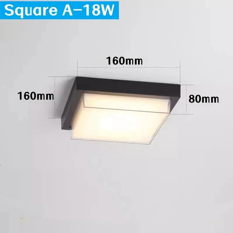 Kiki's Way | Alaya Outdoor Ceiling Light – Surface Mounted, IP65