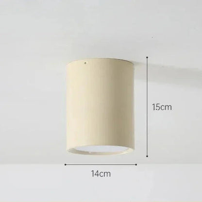 Kiki's Way | Adley Circular Ceiling Light – Wrought Iron & Acrylic