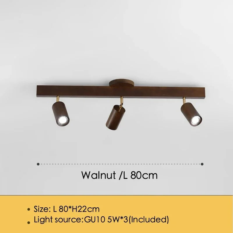 Kiki's Way | Elyse Wooden Spotlight – Surface Mounted, 5 Sizes